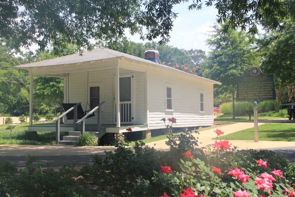 Geburtshaus von Elvis Presley in Tupelo (Mississippi)